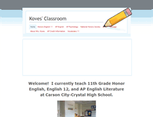 Tablet Screenshot of koves.weebly.com