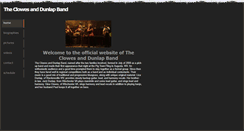 Desktop Screenshot of clowesanddunlapband.weebly.com