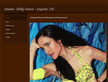 Tablet Screenshot of amanidance.weebly.com