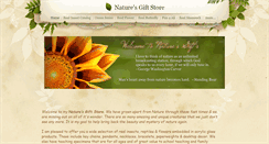 Desktop Screenshot of naturesgiftstore.weebly.com