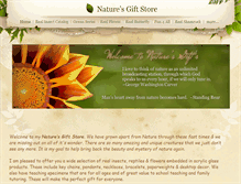 Tablet Screenshot of naturesgiftstore.weebly.com