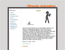 Tablet Screenshot of flipnoteanimation.weebly.com