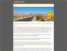 Tablet Screenshot of headacheracks.weebly.com