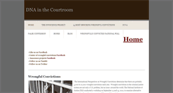 Desktop Screenshot of dnainthecourtroom.weebly.com