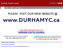 Tablet Screenshot of durhamyc.weebly.com