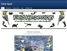 Tablet Screenshot of herp-spot.weebly.com