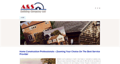 Desktop Screenshot of aandsbuildingservice.weebly.com