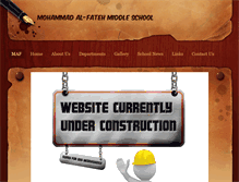 Tablet Screenshot of mafschool.weebly.com