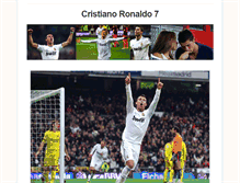 Tablet Screenshot of cristianoronaldo12.weebly.com