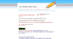 Desktop Screenshot of mrsharp.weebly.com