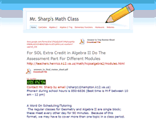 Tablet Screenshot of mrsharp.weebly.com