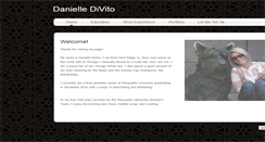 Desktop Screenshot of danielledivito.weebly.com