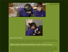 Tablet Screenshot of looseinthelab.weebly.com