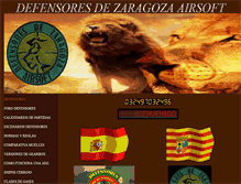 Tablet Screenshot of defensoresdezaragozaairsoft.weebly.com