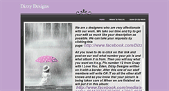 Desktop Screenshot of dizzydesigns.weebly.com