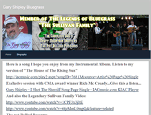 Tablet Screenshot of garyshipleybluegrass.weebly.com