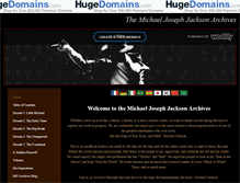 Tablet Screenshot of mjjarchives.weebly.com