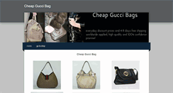 Desktop Screenshot of cheap-gucci-bag.weebly.com