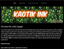 Tablet Screenshot of kaotikink.weebly.com
