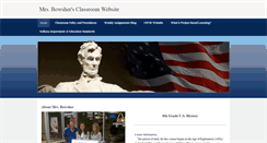 Desktop Screenshot of mbowsher.weebly.com