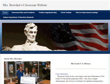Tablet Screenshot of mbowsher.weebly.com