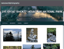 Tablet Screenshot of natureworldphotography.weebly.com