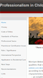Mobile Screenshot of professionalismincyc.weebly.com