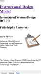 Mobile Screenshot of instructionaldesign.weebly.com