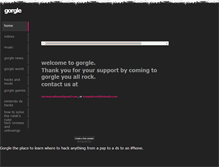 Tablet Screenshot of gorgle.weebly.com