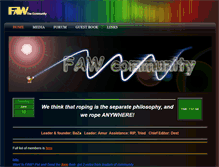 Tablet Screenshot of faw-community.weebly.com