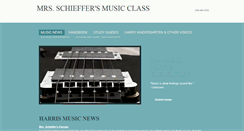 Desktop Screenshot of harris-music-schieffer.weebly.com