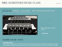 Tablet Screenshot of harris-music-schieffer.weebly.com