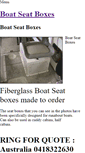 Mobile Screenshot of boatseatboxes.weebly.com