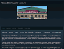 Tablet Screenshot of alaskaflooringandcabinets.weebly.com