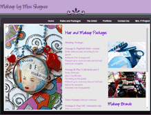 Tablet Screenshot of missshayneemakeup.weebly.com