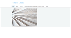 Desktop Screenshot of femalesshoesld.weebly.com