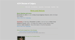 Desktop Screenshot of acwcalgary.weebly.com