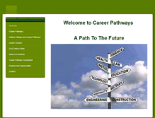 Tablet Screenshot of careerpathway12.weebly.com