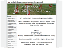 Tablet Screenshot of digitdogscompaniondogshow.weebly.com