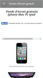 Mobile Screenshot of fond-ecran.weebly.com