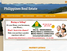 Tablet Screenshot of gecoslandrealty.weebly.com