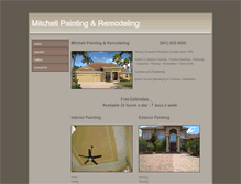 Tablet Screenshot of mitchellpainting.weebly.com