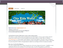 Tablet Screenshot of citykidzworld.weebly.com