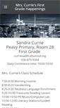 Mobile Screenshot of curriesfirstgrade.weebly.com