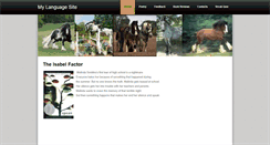 Desktop Screenshot of horselover33.weebly.com