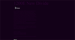 Desktop Screenshot of 1200enewdivide.weebly.com