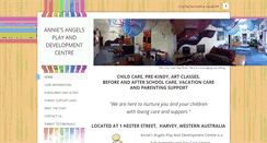 Desktop Screenshot of anniesangels.weebly.com