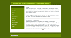 Desktop Screenshot of apareferencing.weebly.com