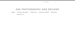 Desktop Screenshot of enephotography.weebly.com