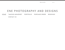 Tablet Screenshot of enephotography.weebly.com